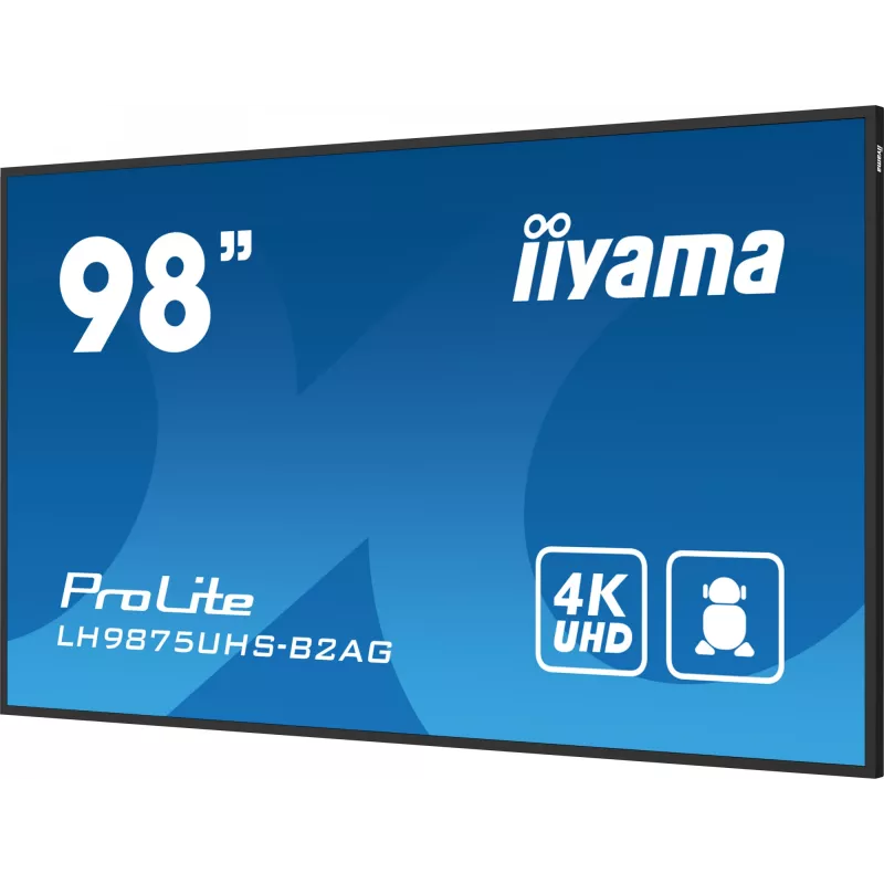 Panel płaski do digital signage iiyama LH9875UHS-B2AG 97,5 cala LED 4K Ultra HD 3840 x 2160