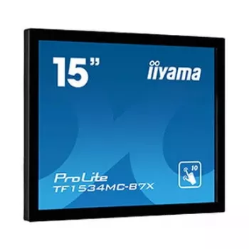 Monitor komputerowy iiyama TF1534MC-B7X 38,1 cm (15 cali) 1024 x 768 pikseli XGA LED Dotykowy Multi-użytkownik Czarny