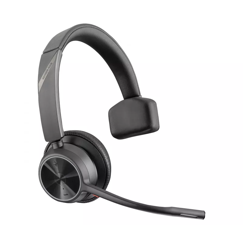 Zestaw słuchawkowy HP Poly Voyager 4310 USB-A + klucz BT700, bezprzewodowy, biuro/centrum telefoniczne, 20 - 20000 Hz, 122 g, słuchawki, czarny