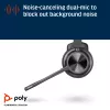 Zestaw słuchawkowy HP Poly Voyager 4310 USB-A + klucz BT700, bezprzewodowy, biuro/centrum telefoniczne, 20 - 20000 Hz, 122 g, słuchawki, czarny