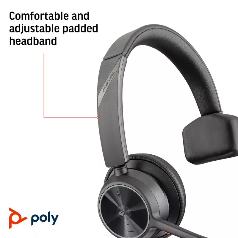 HP Poly Voyager 4310 Microsoft Teams Certified USB-C Headset +BT700 dongle