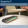 HP Poly Sync 40 – głośnik konferencyjny z certyfikatem Microsoft Teams, srebrny, Windows 10, Windows 11, MacOS, 30 h, RoHS, Federal Communications Commission (FCC), CE, 38 mm