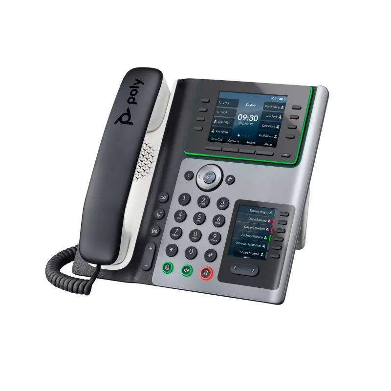 HP Poly Edge E450 IP Phone i PoE, IPS, 4:3, WPA2-Enterprise, EAP-TLS, HTTPS, ENERGY STAR, EAC, RoHS, Federal Communications Commission (FCC), CE, 0 - 40 °C
