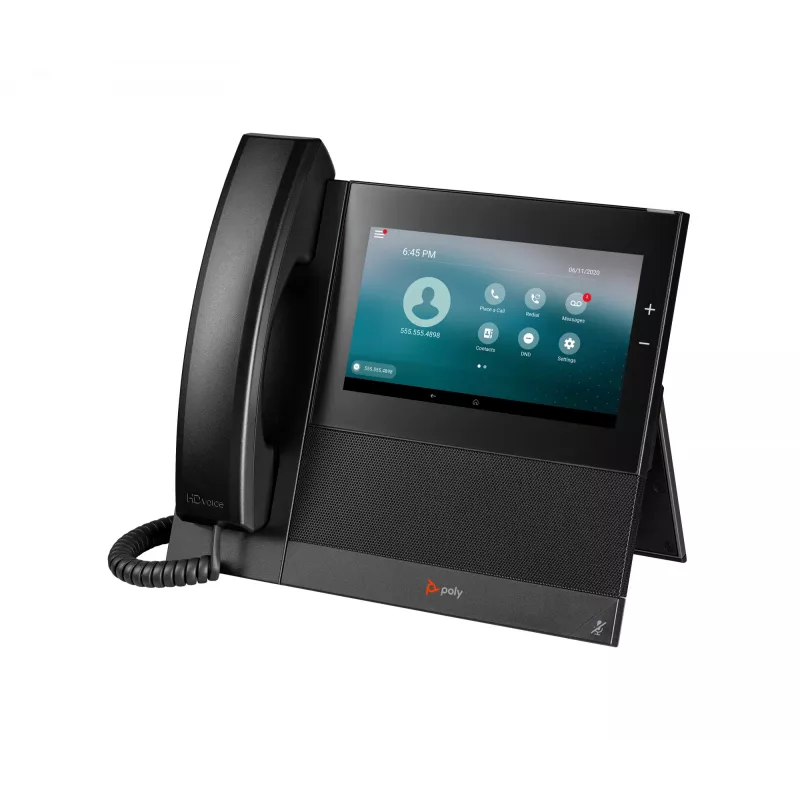 HP Poly CCX 600 biznesowy telefon multimedialny z Open SIP i PoE