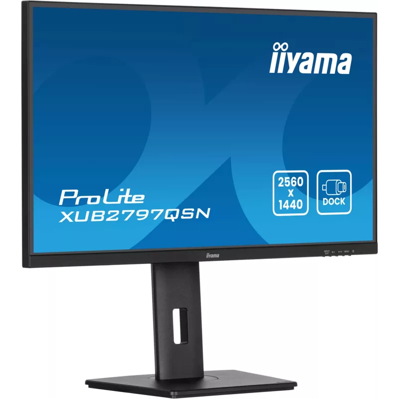Monitor komputerowy iiyama ProLite XUB2797QSN-B2 68.6 cm (27 cali) 2560 x 1440 pikseli Quad HD LED Czarny