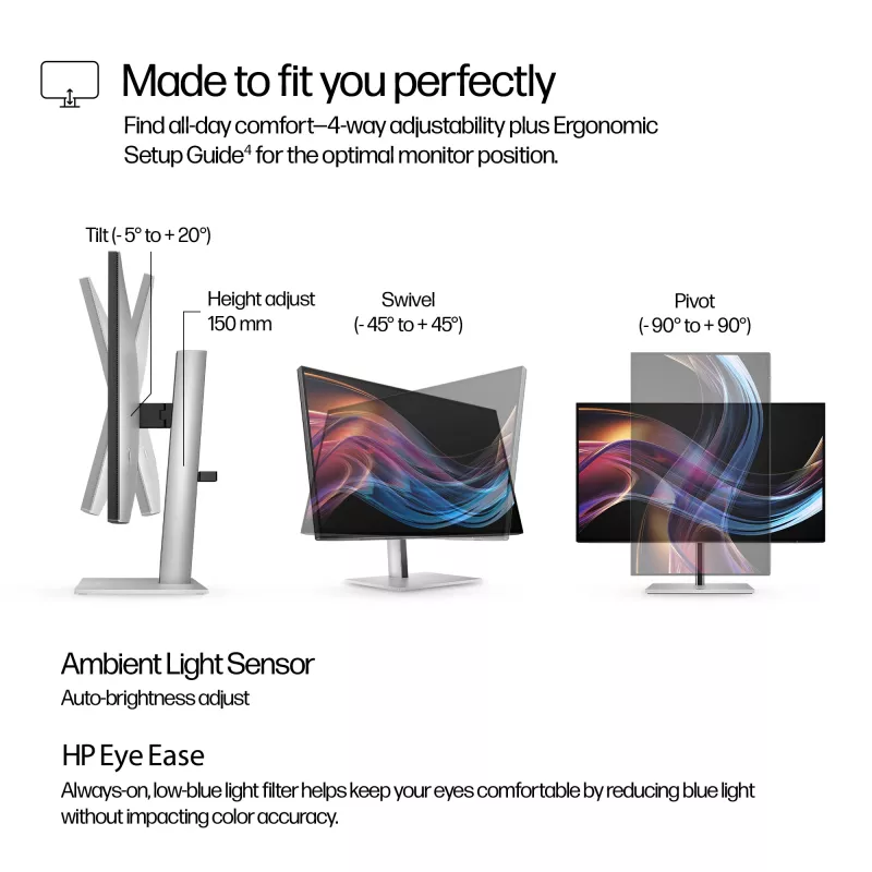 Monitor HP Series 7 Pro 27 cali 4K Thunderbolt 4 LCD 3840 x 2160