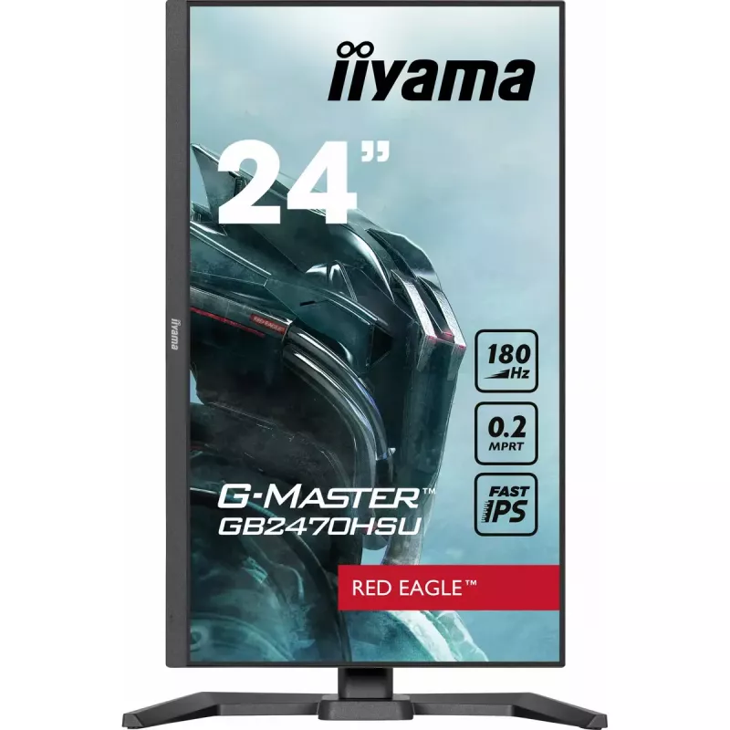 Monitor komputerowy iiyama G-MASTER GB2470HSU-B6 60,5 cm (23,8 cala) 1920 x 1080 pikseli Full HD LCD Czarny