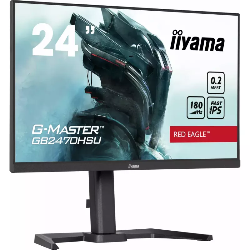 Monitor komputerowy iiyama G-MASTER GB2470HSU-B6 60,5 cm (23,8 cala) 1920 x 1080 pikseli Full HD LCD Czarny