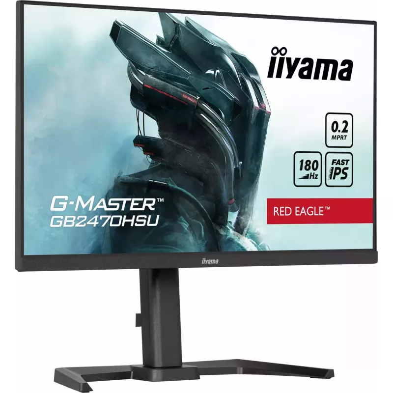 Monitor komputerowy iiyama G-MASTER GB2470HSU-B6 60,5 cm (23,8 cala) 1920 x 1080 pikseli Full HD LCD Czarny