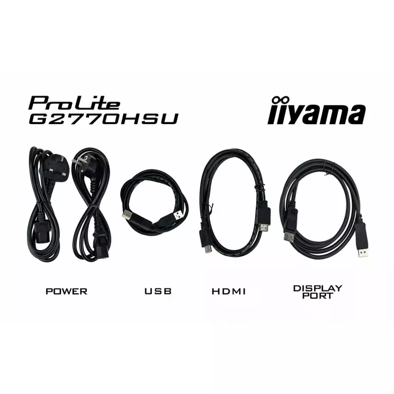 Monitor komputerowy iiyama G-MASTER G2770HSU-B6 68,6 cm (27 cali) 1920 x 1080 pikseli Full HD LCD Czarny