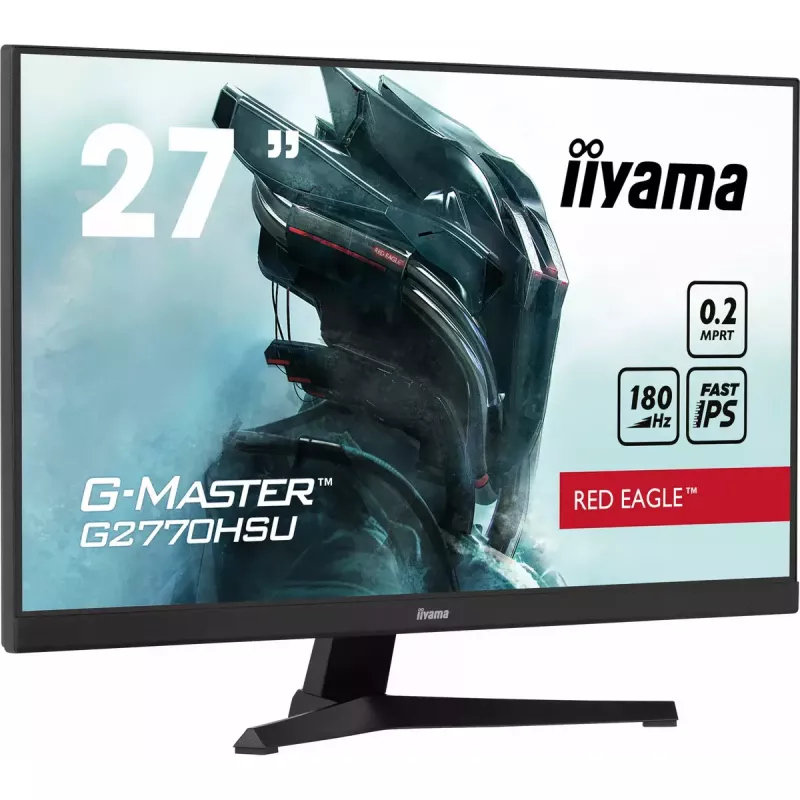 Monitor komputerowy iiyama G-MASTER G2770HSU-B6 68,6 cm (27 cali) 1920 x 1080 pikseli Full HD LCD Czarny