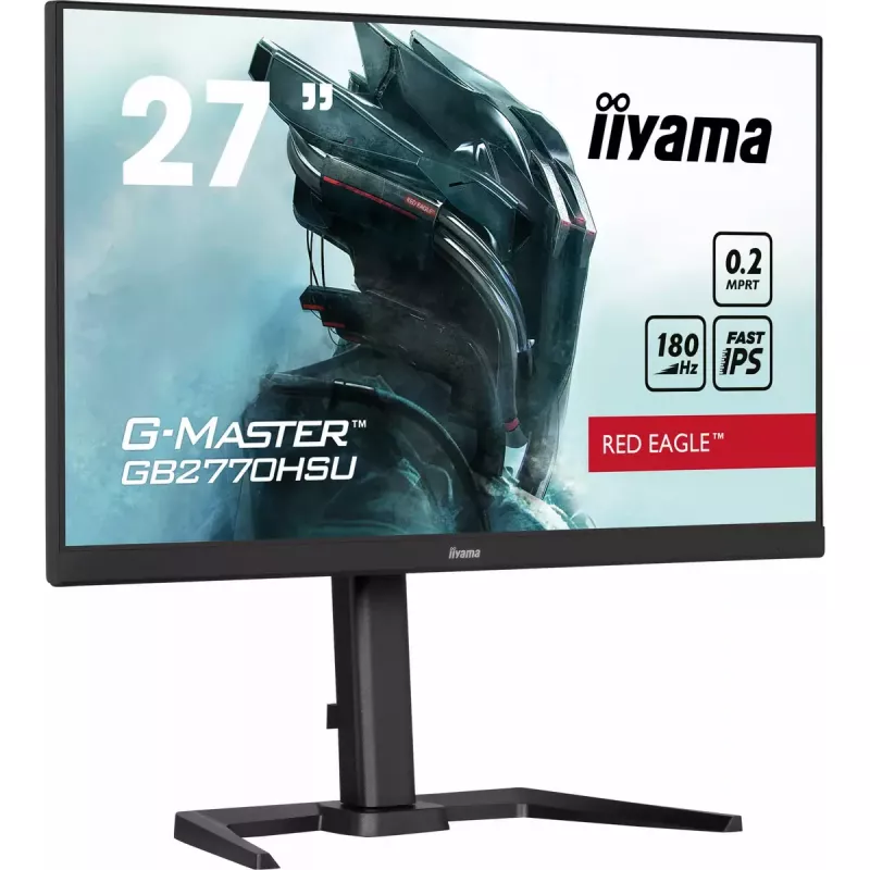 Monitor komputerowy iiyama G-MASTER GB2770HSU-B6 68,6 cm (27 cali) 1920 x 1080 pikseli Full HD LCD Czarny