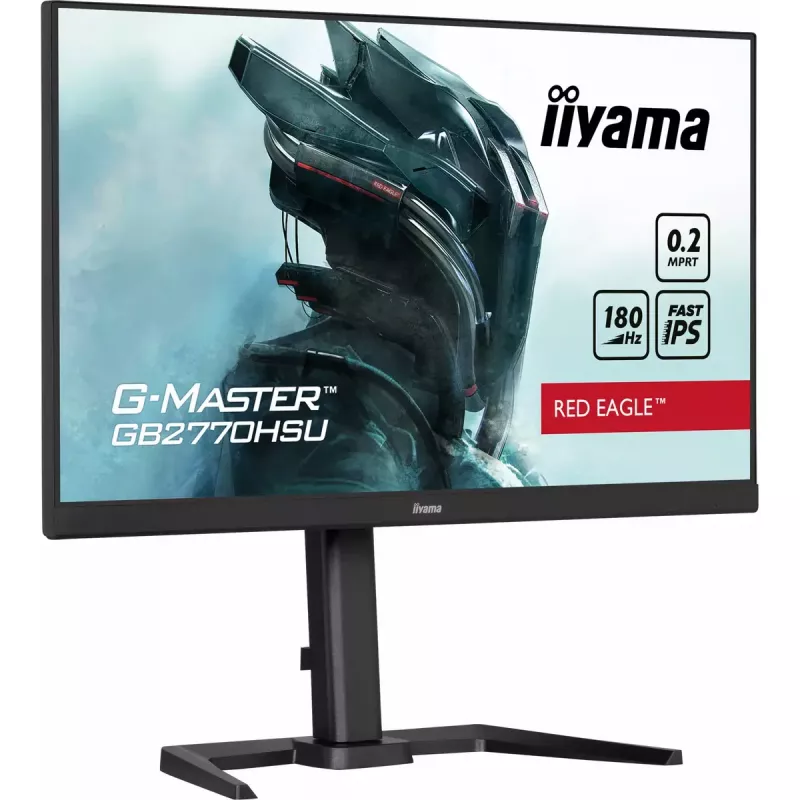Monitor komputerowy iiyama G-MASTER GB2770HSU-B6 68,6 cm (27 cali) 1920 x 1080 pikseli Full HD LCD Czarny