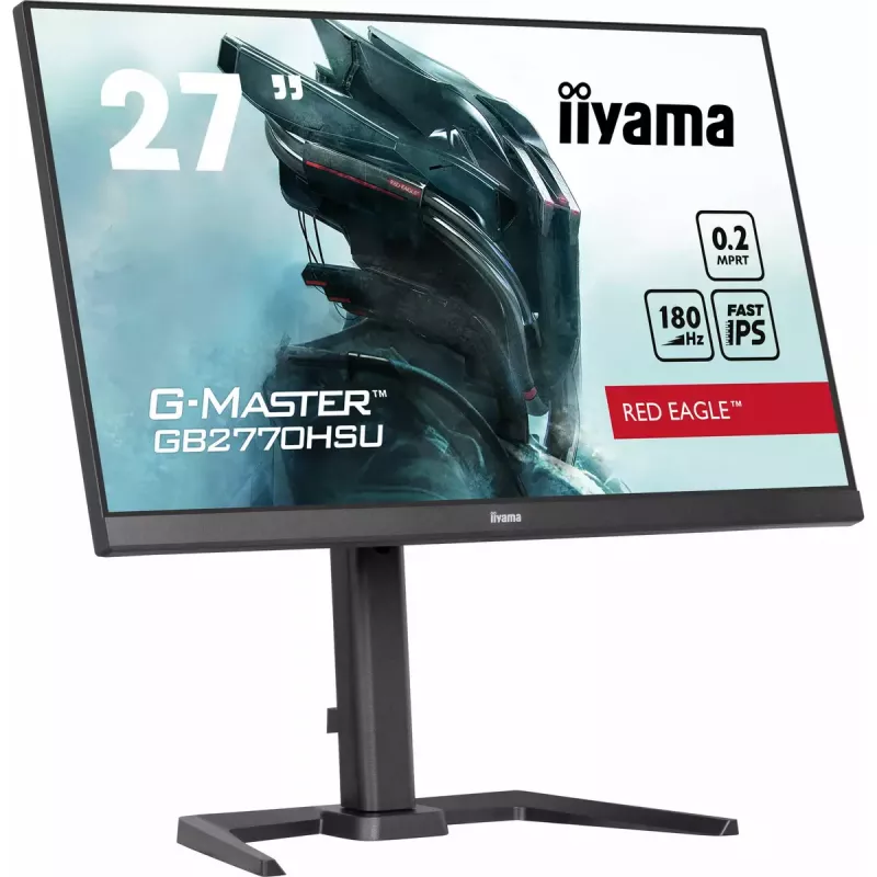 Monitor komputerowy iiyama G-MASTER GB2770HSU-B6 68,6 cm (27 cali) 1920 x 1080 pikseli Full HD LCD Czarny