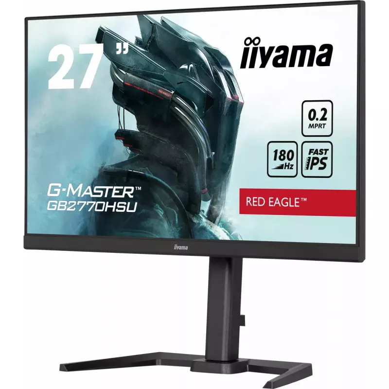 Monitor komputerowy iiyama G-MASTER GB2770HSU-B6 68,6 cm (27 cali) 1920 x 1080 pikseli Full HD LCD Czarny