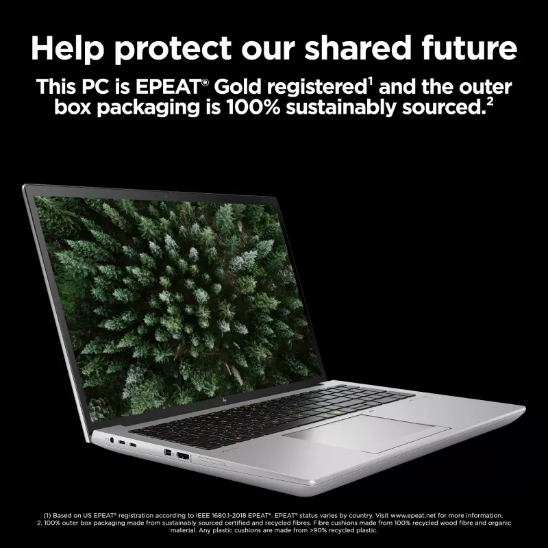 HP ZBook Fury 16 G11 Intel® Core™ i9 i9-14900HX 40,6 cm (16 cali) WQUXGA 64 GB DDR5-SDRAM NVIDIA RTX 4000 Ada Wi-Fi 7 (802.11be) Windows 11 Pro AI Workstation, AI PC