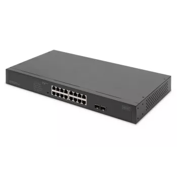 Przełącznik niezarządzalny Digitus DN-95347-2 16-portowy Gigabit Ethernet 1U