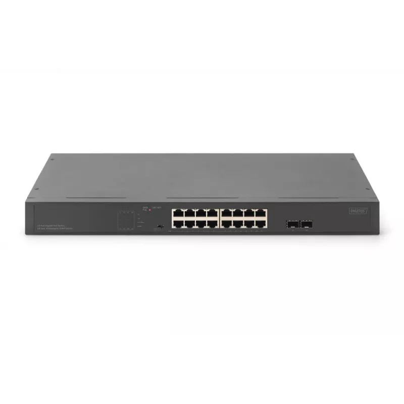 Przełącznik niezarządzalny Digitus DN-95347-2 16-portowy Gigabit Ethernet 1U