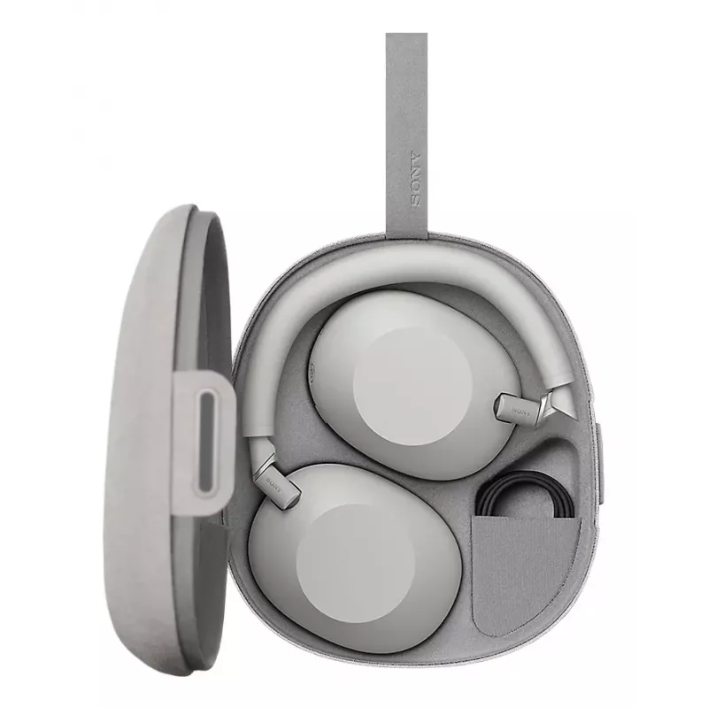 Sony WH-1000XM6 Słuchawki przewodowe i bezprzewodowe nauszne Rozmowy/Muzyka/Sport/Codzienne USB Type-C Bluetooth Szary
