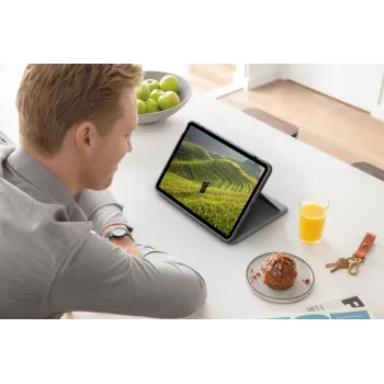 LOGITECH Folio Touch Podświetlana Klawiatura z Etui i Gładzikiem Oxford Grey dla iPad Air (4. gen) Deutsch Qwertz