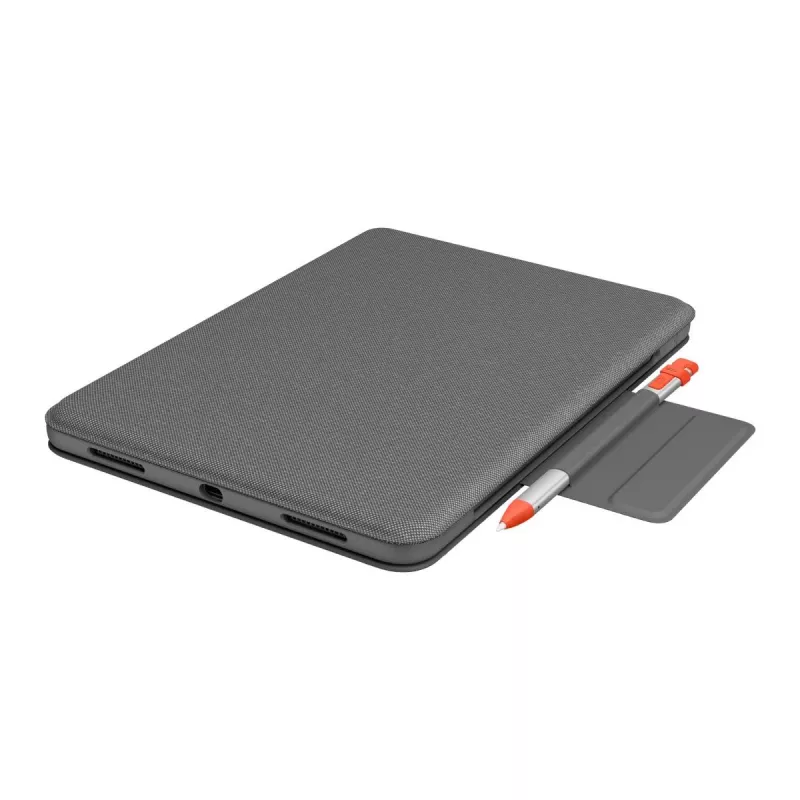 LOGITECH Folio Touch Podświetlana Klawiatura z Etui i Gładzikiem Oxford Grey dla iPad Air (4. gen) Deutsch Qwertz