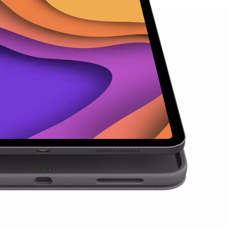 LOGITECH Folio Touch Podświetlana Klawiatura z Etui i Gładzikiem Oxford Grey dla iPad Air (4. gen) Deutsch Qwertz