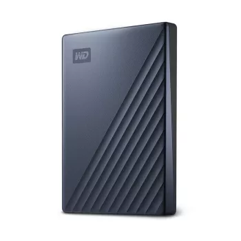 WESTERN DIGITAL Hard Drive - MY PASSPORT ULTRA - 5 TB - USB-C 3.2 Gen 1 - niebieski