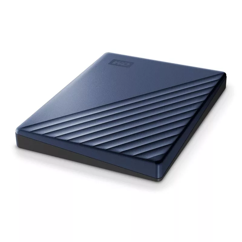 WESTERN DIGITAL Hard Drive - MY PASSPORT ULTRA - 5 TB - USB-C 3.2 Gen 1 - niebieski