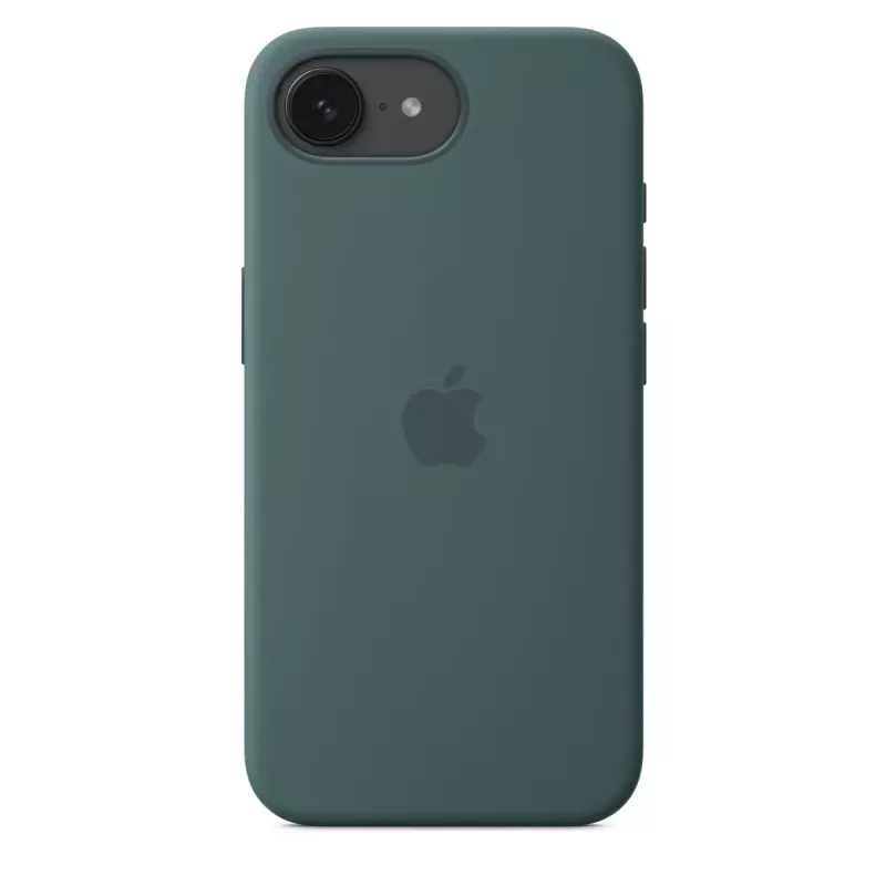APPLE Silikonowe etui iPhone 16e Lake zielony