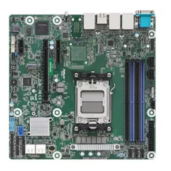 Płyta główna ASRock B650D4U micro ATX serwerowa AMD B650 Express Socket AM5 DDR5, 4x DIMM, 32GB, 2x LAN, IPMI, 4x SATA III, M.2