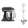 Robot kuchenny KITCHENAID ARTISAN 5KSM185PS — misa ze stali nierdzewnej 4,8 L, 300 W, 10 prędkości, czarny