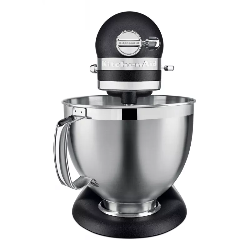 Robot kuchenny KITCHENAID ARTISAN 5KSM185PS — misa ze stali nierdzewnej 4,8 L, 300 W, 10 prędkości, czarny