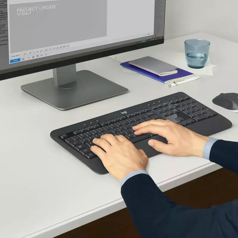 LOGITECH Mk540 Advanced Bezprzewodowy Zestaw Klawiatura i Mysz - Azerty Belgijski