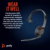 HP Poly Blackwire 5210 Jednosłuchawkowy zestaw słuchawkowy USB-C + wtyk 3,5 mm + adapter USB-C/A (hurt)