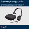 HP Poly Blackwire 5210 Jednosłuchawkowy zestaw słuchawkowy USB-C + wtyk 3,5 mm + adapter USB-C/A (hurt)