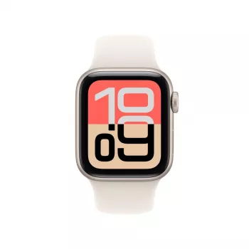 APPLE Watch SE 3 GPS + Cellular 40mm Koperta Starlight Aluminium z Paskiem Sportowym Starlight M/L