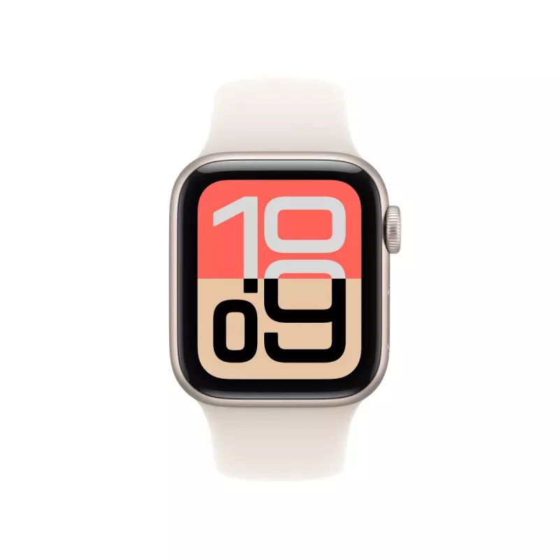 APPLE Watch SE 3 GPS + Cellular 40mm Koperta Starlight Aluminium z Paskiem Sportowym Starlight M/L