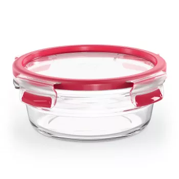 EMSA CLIP & CLOSE N10403 Okrągłe pudełko 0,6 L Transparentny 1 szt.