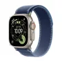 APPLE Watch Ultra 3 (2025) LTE 49mm Koperta tytanowa z paskiem Trail Loop S/M – Niebieski