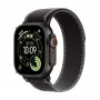 APPLE Watch Ultra 3 (2025) LTE 49mm Koperta tytanowa z pętlą Trail Loop M/L – czarny/ciemnoszary