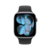 APPLE Watch Series 11 GPS 46mm Koperta kosmicznie szara aluminiowa z czarnym paskiem Sport S/M