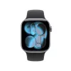 APPLE Watch Series 11 GPS + Cellular 42mm Koperta Aluminiowa Kosmiczna Szarość z Czarnym Paskiem Sportowym S/M