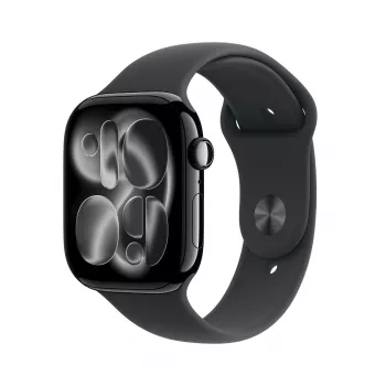 APPLE Watch Series 11 GPS + Cellular 46mm Jet Black Aluminium Case With Black Sport Band S/M