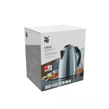 WMF Stelio 0413020012 czajnik elektryczny 1,7 l 2400 W Czarny, stal nierdzewna