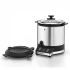 WMF 0415260011 Kitchenminis urządzenie do gotowania ryżu 1 L stal nierdzewna