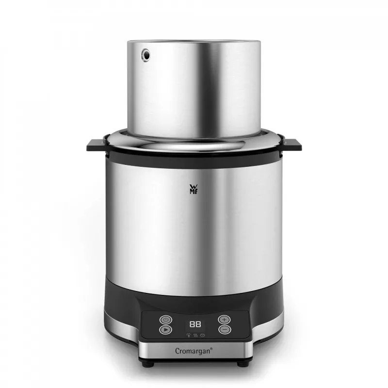 WMF 0415260011 Kitchenminis urządzenie do gotowania ryżu 1 L stal nierdzewna
