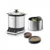 WMF 0415260011 Kitchenminis urządzenie do gotowania ryżu 1 L stal nierdzewna