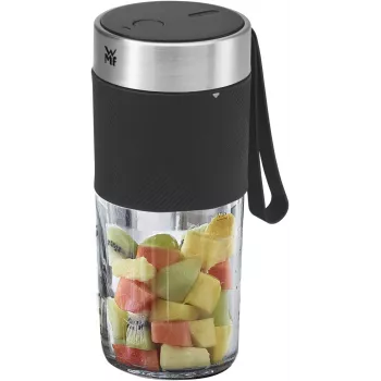 WMF KITCHENminis 0416700011 Mikser stojący 0,3 L 50 W Czarny, Stal nierdzewna, Przezroczysty