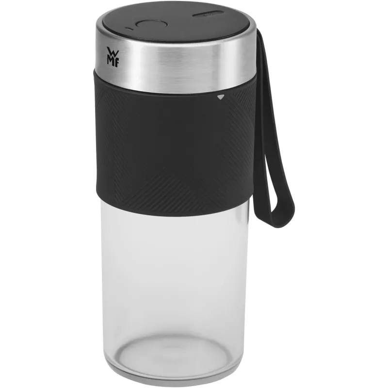 WMF KITCHENminis 0416700011 Mikser stojący 0,3 L 50 W Czarny, Stal nierdzewna, Przezroczysty