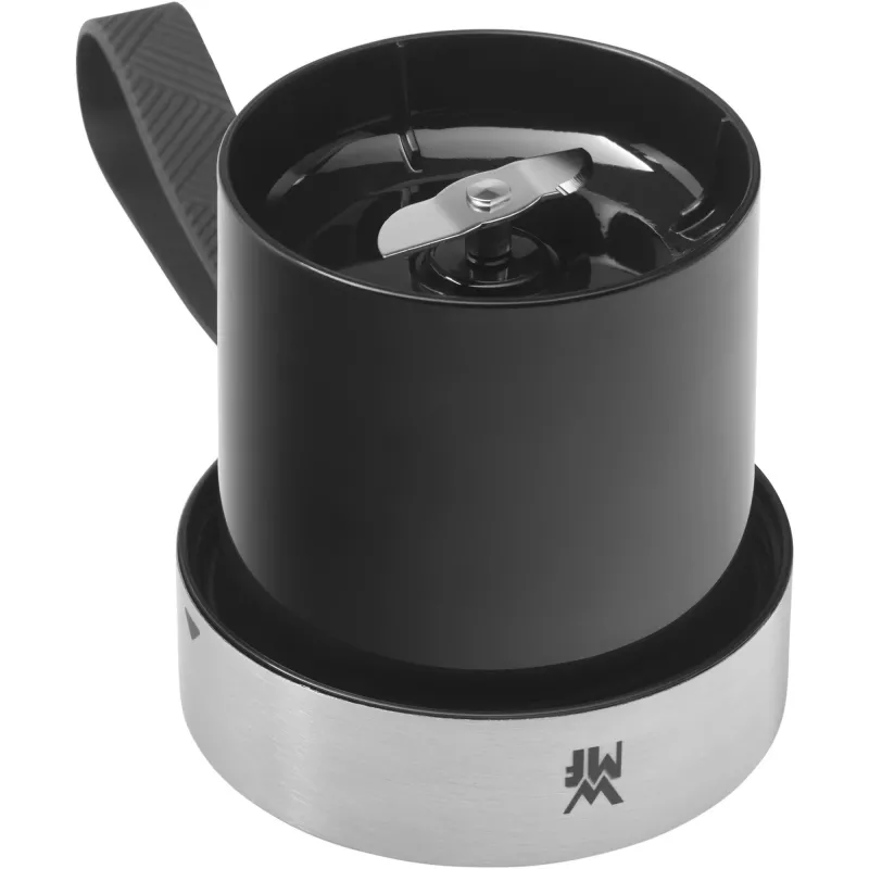 WMF KITCHENminis 0416700011 Mikser stojący 0,3 L 50 W Czarny, Stal nierdzewna, Przezroczysty
